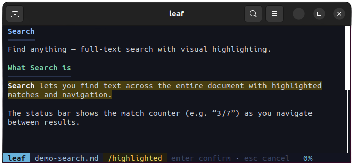 Full-text search